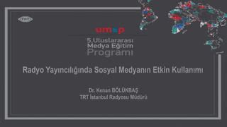 [PDF] SOSYAL MEDYADA RADYO PROGRAMLARININ PAZARLANMASI: SHOW RADYO.