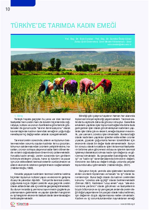 [PDF] TARIMDA KADIN EMEĞİ* [PDF] ACARINDEX.