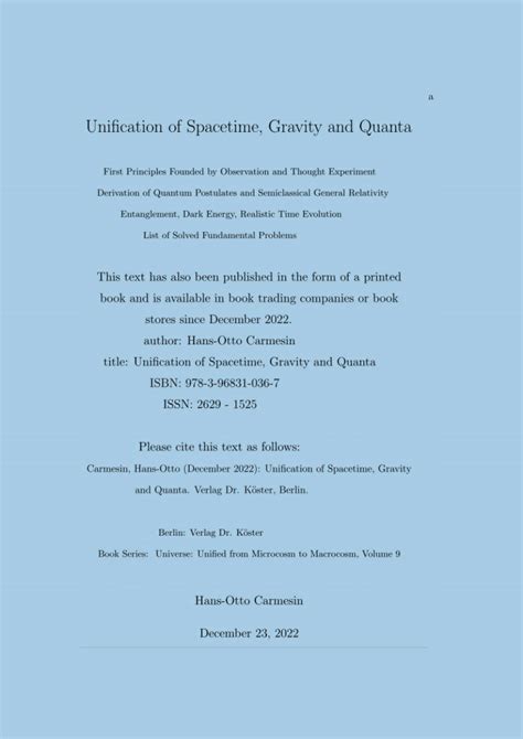 [PDF] Thermodynamic Unification of Spacetime: Gravity as a Metric ... - wintechmobiles.com