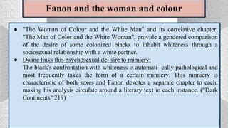 [PDF] The Role of Colour and `Ethnic' Autobiography: Fanon ...