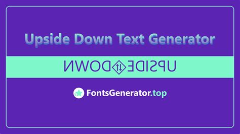 [PRO] Upside down text generator Online tool by Thefancytext