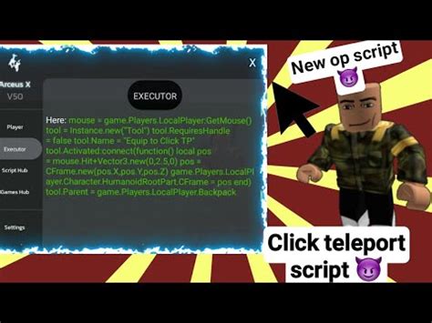 [RELEASE] Click Teleport Script