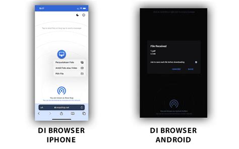 [Snapdrop] Kirim File dari iPhone ke Android dan Laptop - balustradellc