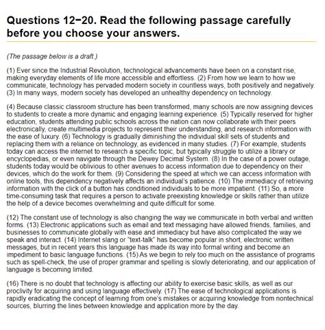 [Solved] Questions 12-15. Read the following passage carefully before ... - wintechmobiles.com
