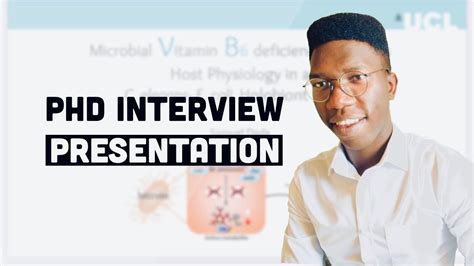 [Solved] 10 minute presentation for a PhD interview 9to5Science