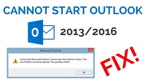 [Solved] Cannot start Microsoft Outlook. Cannot …