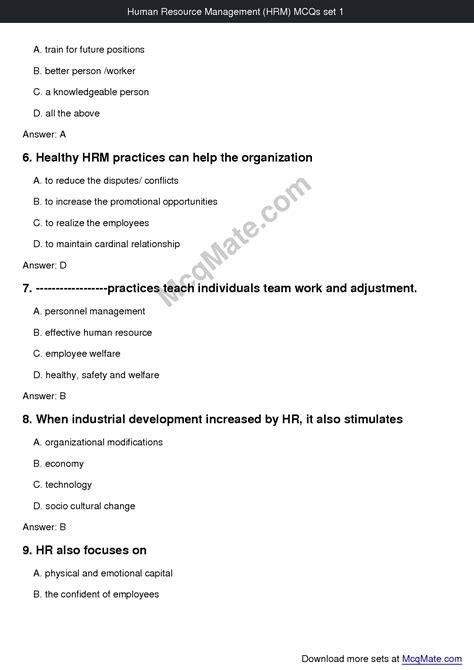 [Solved] Management in HRM refers to - McqMate