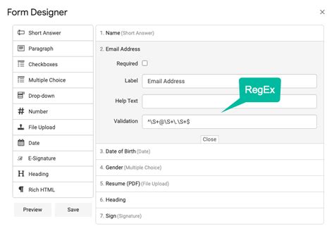 [Solved] Regex for names validation allow only letters 9to5Answer