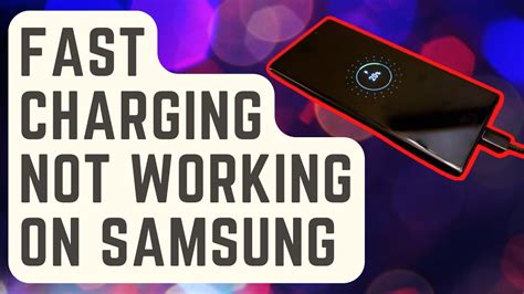 [Solved] Samsung Fast Charging Not Working - YouTube