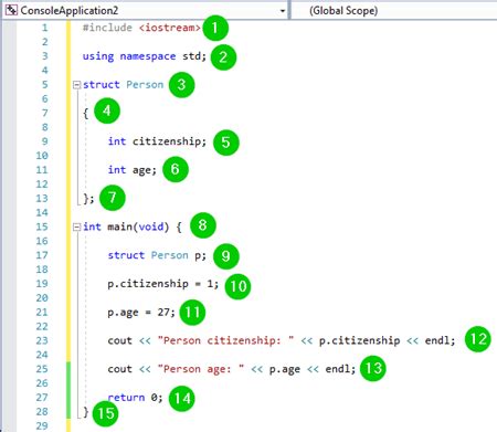 [Solved] Struct with template variables in C++ 9to5Answer