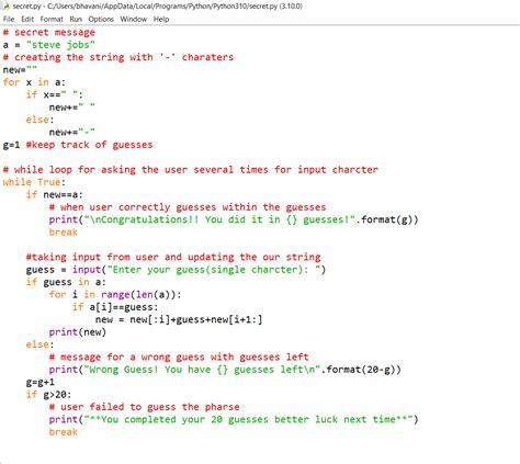 [Solved] Write a program that simulates a simple wordguessing game
