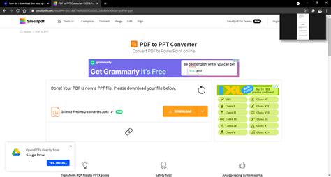 [Solved] how do i download this as a pptx file instead of a PDF