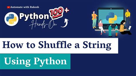 [Solved] shuffle string in python 9to5Answer