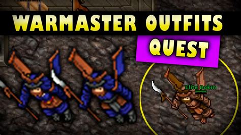 [TIBIA] - WARMASTER OUTFITS QUEST (COMPLETA) WARMASTER …