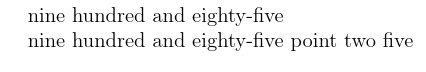 [Tex/LaTex] Convert any number to corresponding word Math Solves