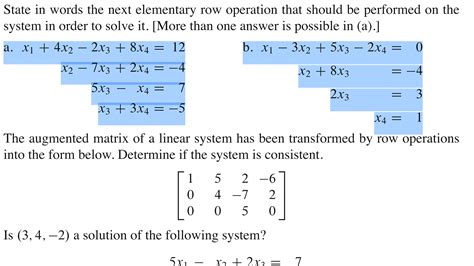[Tex/LaTex] Underline inside of enumerate and align Math Solves