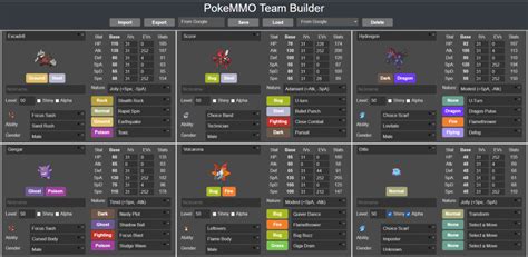 [Tool] PokeMMO Team Builder! Client Customization PokeMMO