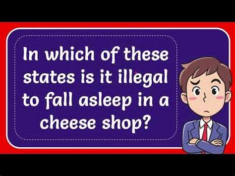 [Trivia] In which of these states is it illegal to fall asleep in a ...