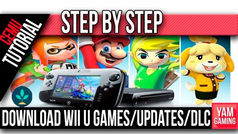 [Tutorial] How to download Wii u Games/Updates/DLCS ! YouTube