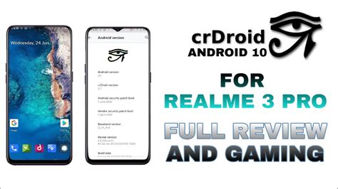 [UNOFFICIAL][ROM][J600X] crDroid 6.7 [10.0][64 bits][Treble]