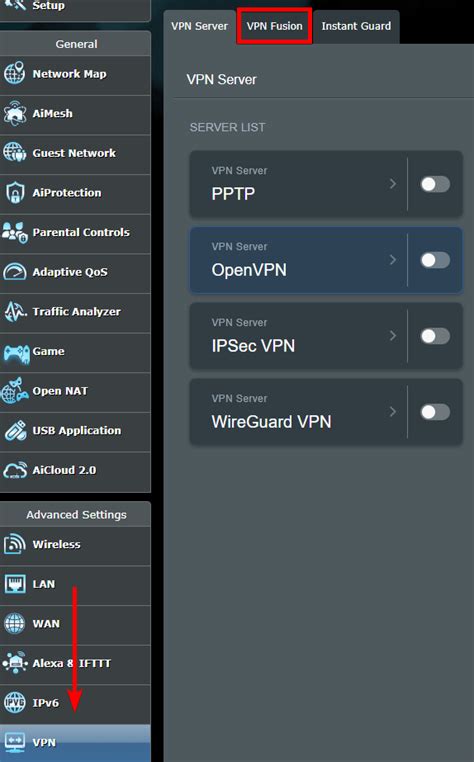 [Wireless Router] How to set up VPN Fusion(VPN Client) as