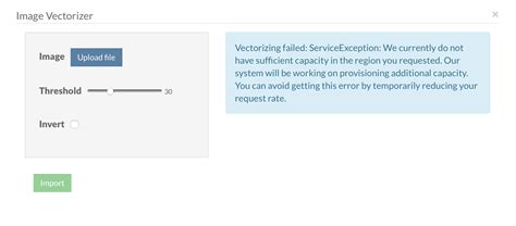 [fixed] Vectorising error message Easel Inventables Community Forum