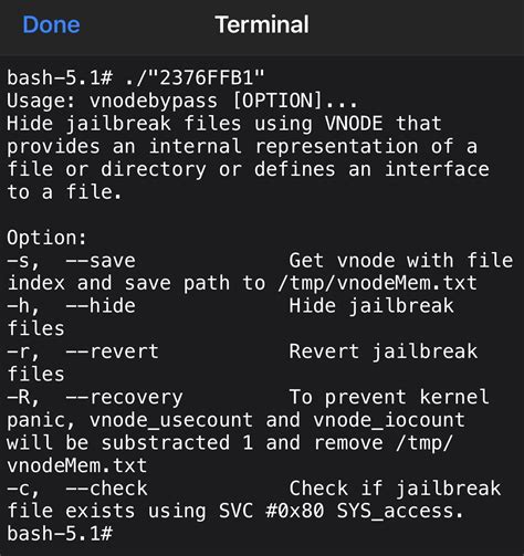 [question] is there any way I can get vnodebypass now?