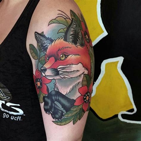 [style] neo traditional fox done by Jon Overton at Studio XIII in Cocoa