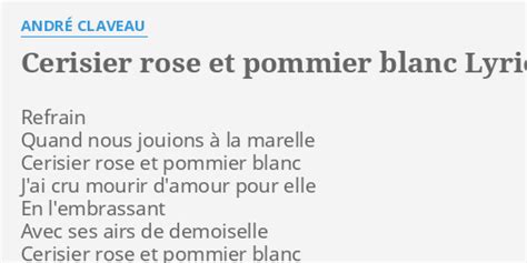 {Refrain:} Quand Nous jouions