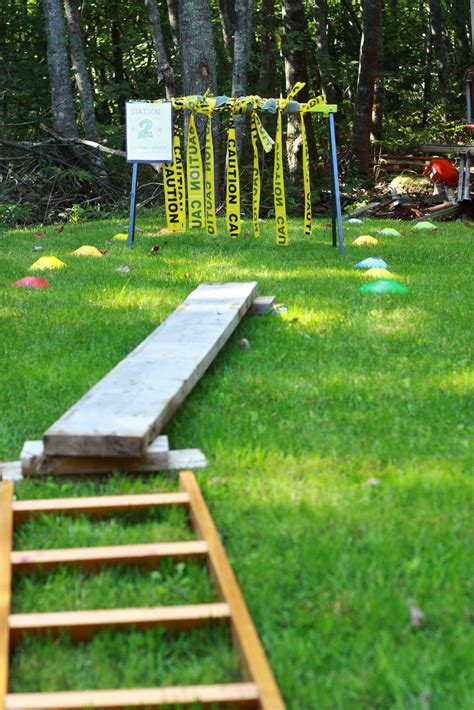 |Obstacle courses: Set up an obstacle course for your dog using household items