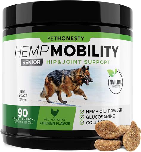 |Senior dog foods often contain joint supplements to help mobility and joint health