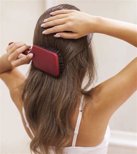 |Then, you can move on to brushing in the direction of hair growth