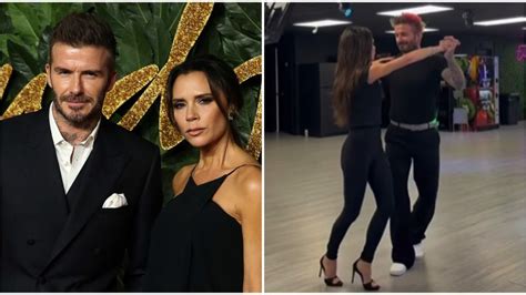 ¡Sí que tienen ritmo! David y Victoria Beckham sorprenden al bailar …