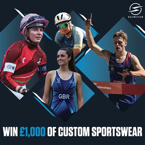 £1,000 Club Giveaway Scimitar Custom Sportswear