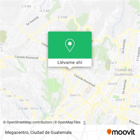 ¿Cómo llegar a Megacentro en Zona 7 en Autobús?