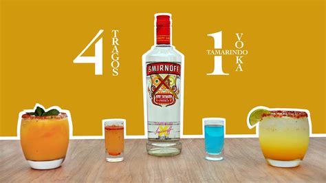 ¿Cómo preparar tragos con Smirnoff de tamarindo?