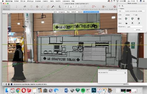 ¿Cómo utilizar la intersección de caras en sketchup?