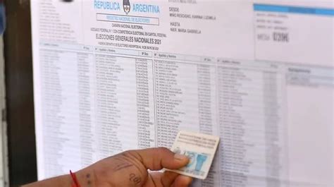 ¿Cuándo y cómo se podrá consultar el padrón electoral para las elecciones 2023 en Argentina?