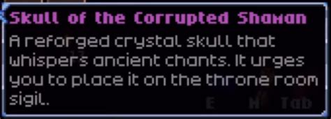 ¿Dónde puedo utilizar Skull of the Corrupted Shaman?