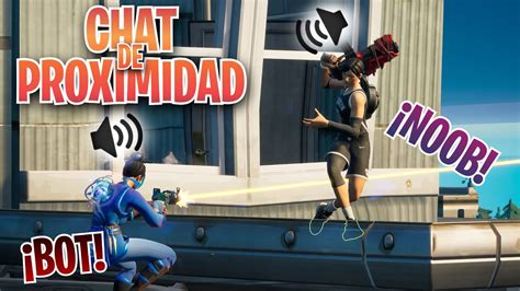 ¿Hay chat de proximidad en Fortnite? Explicado