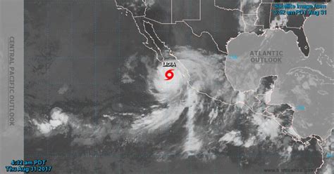 ¿Qué lugares están amenazados por el huracán Lidia ahora que tocó tierra en México?