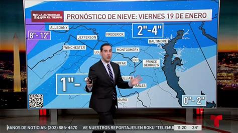 ¿Va a caer nieve en el DMV este invierno? Telemundo 44 y NBC4 revelan su pronóstico