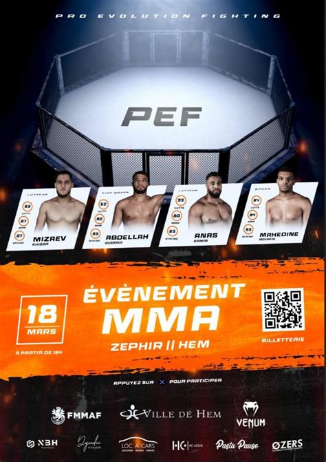 À Hem, un grand show de MMA «à l’américaine» au Zéphyr le 18 …