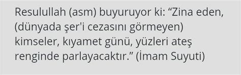 Çünkü zinada, başlıca dört büyük tehlike vardır: a) Zina, yapanın yüzünden iman güzelliğini giderir.