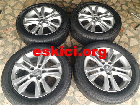 Çıkma hyundai jant tamamıyla orjinal 800 TL çıkmacı eskici.