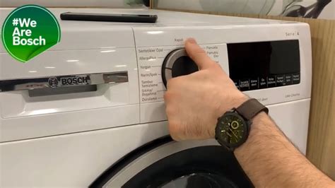 Çamaşır makinesi sıkma devri