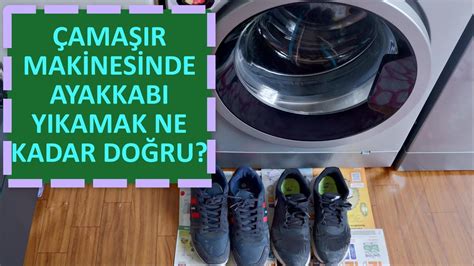 Çamaşır makinesinde spor ayakkabı nasıl yıkanır
