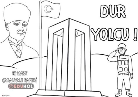 Çanakkale Zaferi Boyama Etkinl · Eduhol Etkinlik İndir Oyun Oyna.