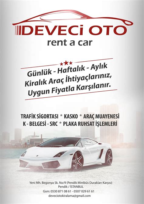 Çeli̇k Oto Rent A Car (0216) 491 80 PENDİK / İSTANBUL.