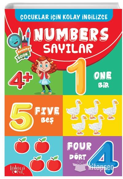 Çocuklar için ingilizce sayılar
